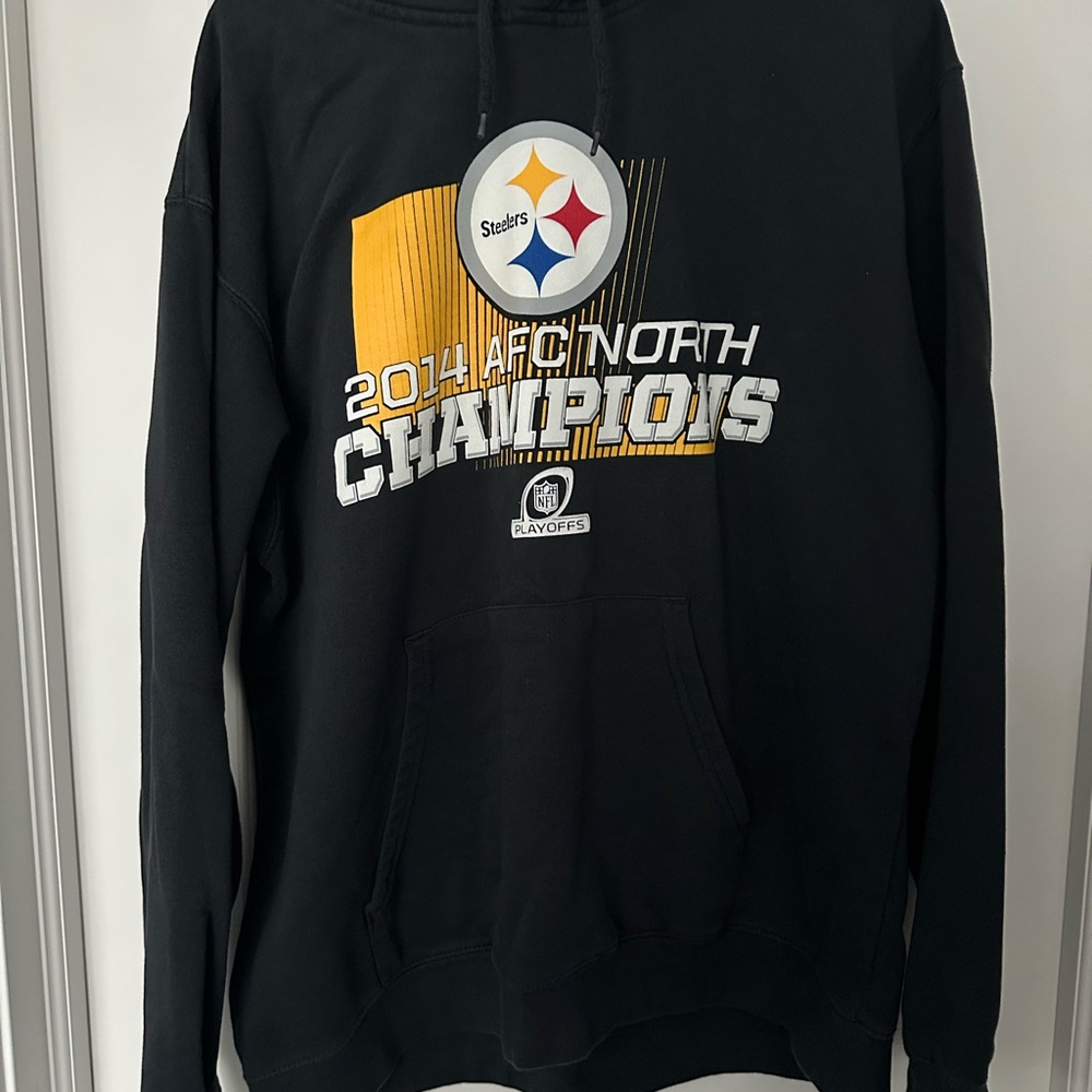 Steelers Black Champion Hoodie